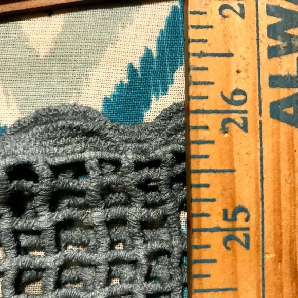 Simply Couture Sheer Long Sleeve Crochet Mesh Top/Cover Up, Women's Size XL - Picture 8 of 8